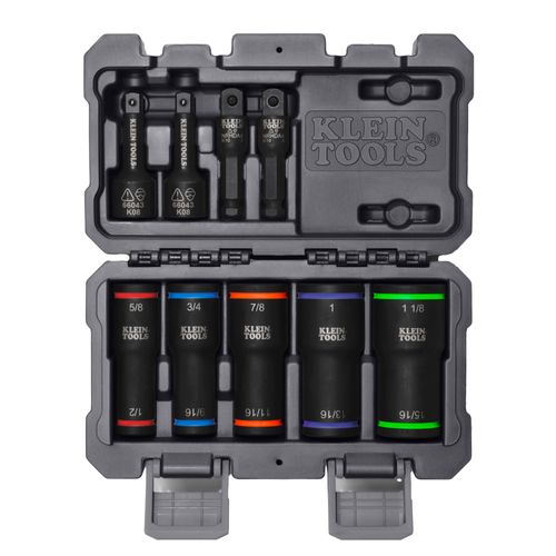 Main product image of 5-Piece 2-in-1 Impact Flip Socket Set
