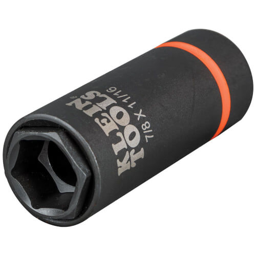 Main product image of 2-in-1 Impact Socket, 6-Point (7/8" x 11/16")