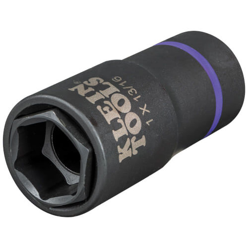 2-in-1 Impact Socket, 6-Point (1" x 13/16")