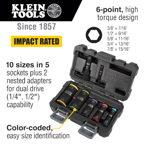 Main product image of Flip Impact Socket Set (7 Pieces)