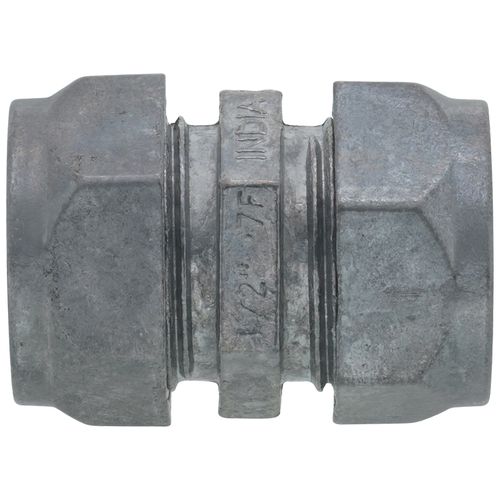 Main product image of 1/2" Zinc EMT Compression Coupling