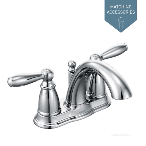 Main product image of Brantford 2 Handle Bathroom Faucet, 1.2 GPM, 6610 (Chrome)