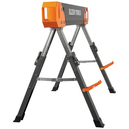 Main product image of Adjustable-Leg Folding Saw Horse & Jobsite Table (1 Pack)