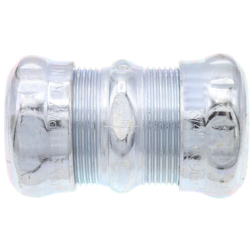 3/4" Steel EMT Raintight Compression Type Coupling