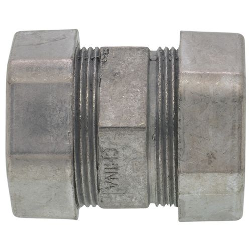 Main product image of 1" Zinc EMT Compression Coupling