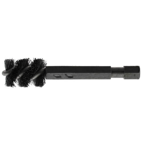 3/8" ID (1/2" OD) Power Copper Fitting Cleaning Plumbing Brush w/ 1/4" Hex Shank