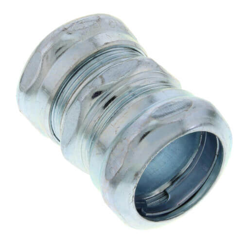1-1/2" Steel EMT Compression Coupling