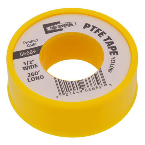 Main product image of 1/2" x 260" PTFE Thread Seal Tape (Yellow)