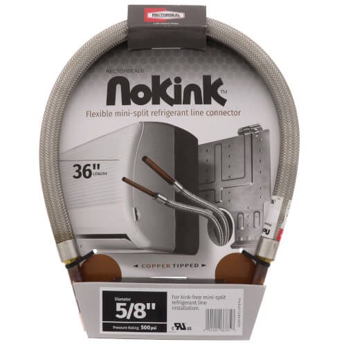5/8" NoKink Flexible Refrigerant Line Connector
