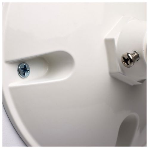 Main product image of Remote Emergency Light, 0.75W, Weatherproof Low Power Single Head, White Finish, 3.6V