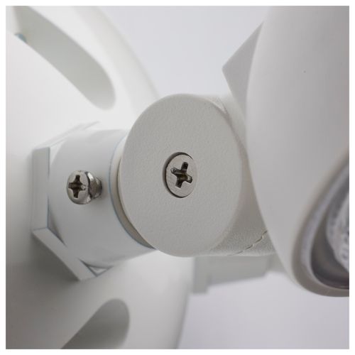 Main product image of Remote Emergency Light, 1.5W, Weatherproof Low Power Dual Head, White Finish, 3.6V