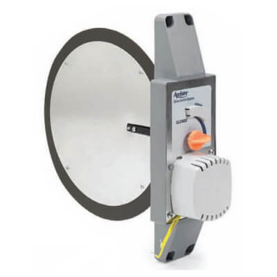 4" Round Automatic Slip-In Damper (Normally Open/Power Close)