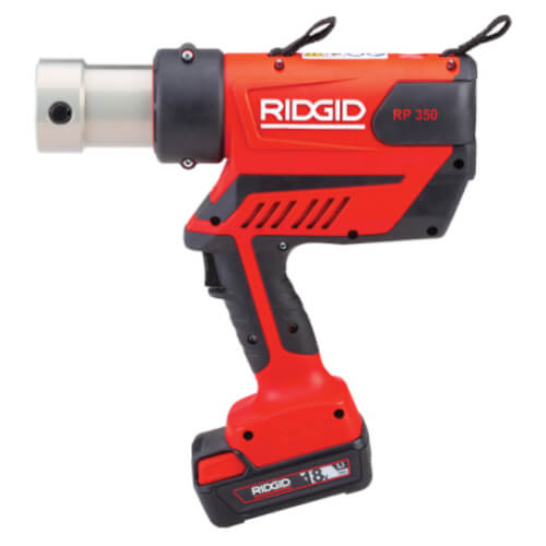 RP 350 Standard Press Tool Kit w/ 18V Battery, Charger, and Carry Case (No Jaws)