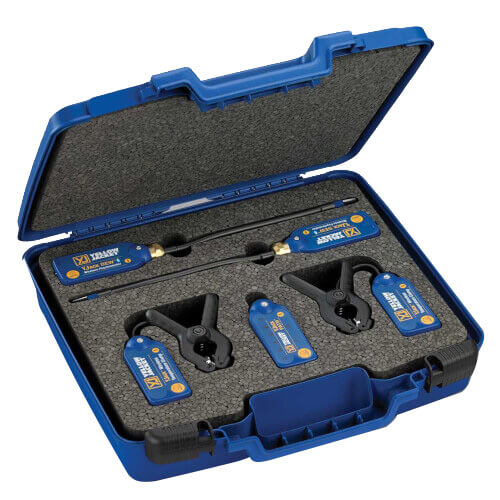Main product image of YJACK Temperature Humidity Kit w/ (2) YJACK Temperature Clamps, (2) YJACK Dew Psychrometers and (1) YJACK Path