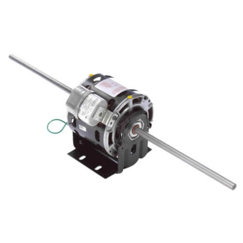 Main product image of 5" 3-Speed Double Shaft Fan/Blower Motor (115V, 1075 RPM, 1/6, 1/10, 1/20 HP)