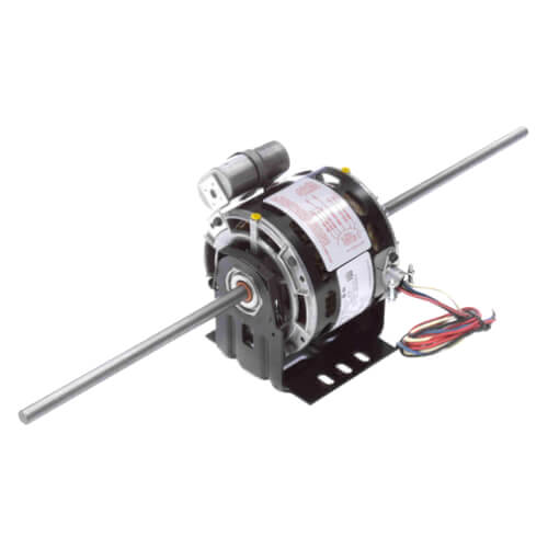 Main product image of 5" 3-Speed Double Shaft Fan/Blower Motor (115V, 1075 RPM, 1/6, 1/10, 1/20 HP)