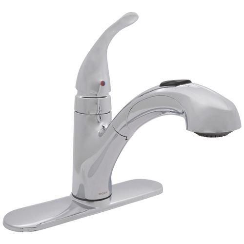 Main product image of Integra Single Handle Kitchen Faucet w/ Pullout Spout (Chrome), 67315C