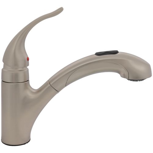 Main product image of Integra Spot-Resistant Single Handle Pullout Kitchen Faucet (Stainless), 67315SRS