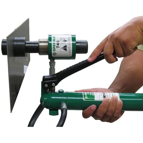 Main product image of Hydraulic Knockout Ram with 3/4" x 8" Draw Stud, 1/4" Female Coupler & Dust Plug