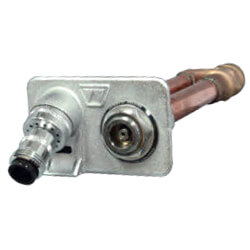 Model 67 10", 3/4" Copper Water Tube Inlet Freezeless Backflow Preventer Wall Hydrant (Rough Brass)