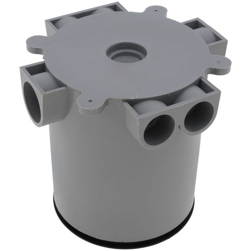 Main product image of 6" Deep Flush Service Floor Box w/ 3/4" & 1" Conduit Tapping