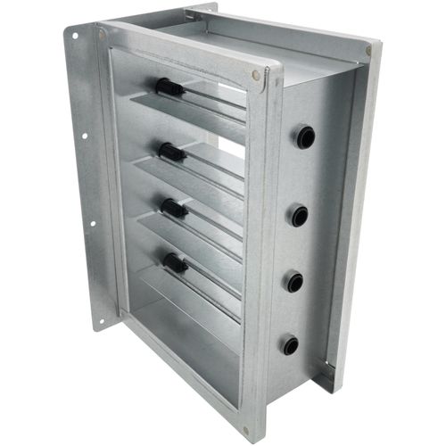 Main product image of 8" x 12" Rectangular Bottom Mounted Damper