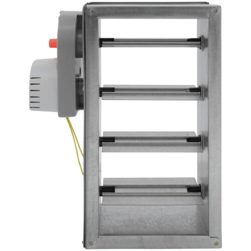 8" x 14" Rectangular Bottom Mounted Damper