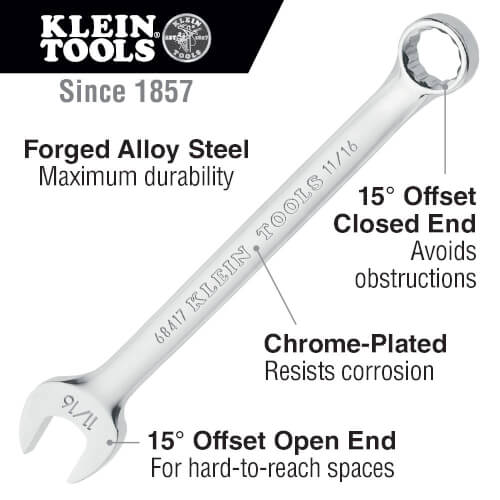 Main product image of 12 Piece Combination Wrench Set (1/4" to 15/16")