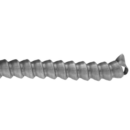 Main product image of 100' 12-2 AWG SOL Aluminum Armored Armorlite MC Cable, THHN/THWN, 2C (Natural)