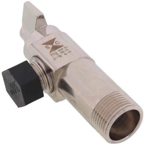 Main product image of Extended Replacement Valve - 5/8" OD Comp. Thread x 3/8" OD Comp. Outlet