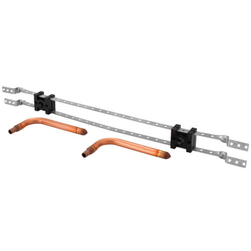 Main product image of 1/2" PEX Crimp Lav/Sink Rough In Kit w/ 6" Stub Out Elbow, 2 Lock Blocks for 24" Stud Bays