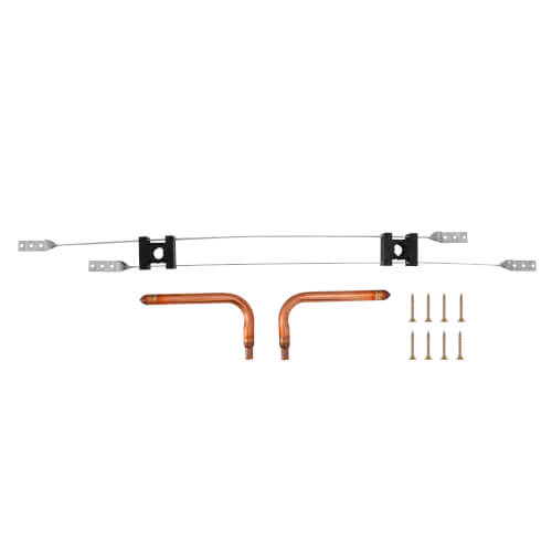 Main product image of 1/2" PEX Crimp Lav/Sink Rough In Kit w/ 6" Stub Out Elbow, 2 Lock Blocks for 24" Stud Bays