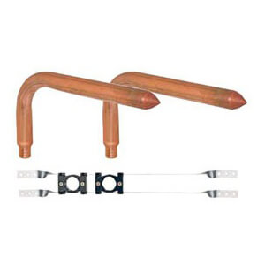 StrongArm Twisted Bracket With Two 3/4 In. LockBlocks For 16 In. Stud