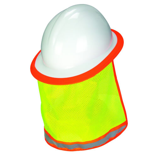 Neck Shade, Yellow with Contrasting Trim