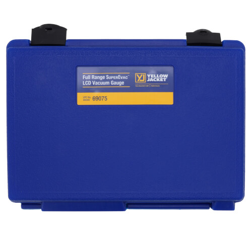 69075 Yellow Jacket 69075 SuperEvac LCD Vacuum Gauge w/ Case
