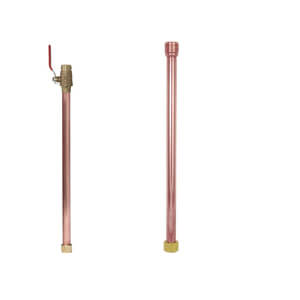 Main product image of 1" FIP Swivel x 3/4" CPVC 18" Copper Water Heater Connector Kit (Lead Free)