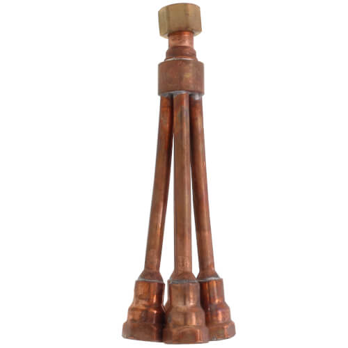 695D432F Sioux Chief 695D432F 1/2" Female Brass 4Branch Trap