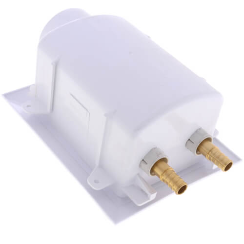 Main product image of 1/2" ASTM PEX F1807 Crimp Washing Machine Outlet Box w/ Water Hammer Arrestor