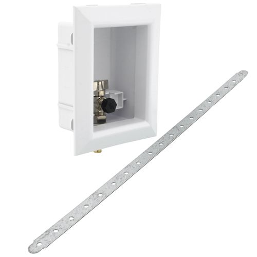 Main product image of OxBox Toilet/Dishwasher Outlet Box Standard Pack - 1/2" PEX Crimp Connection (Lead Free)