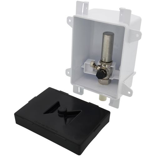 Main product image of OxBox Ice Maker Outlet Box w/ Water Hammer Arrestor Rough-In Pack - 1/2" CPVC Male (Lead Free)