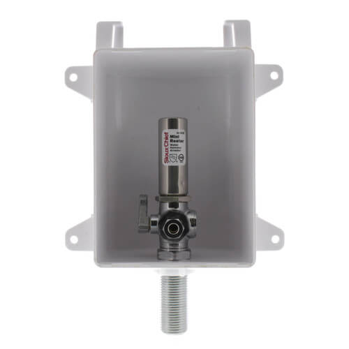OxBox Ice Maker Outlet Box w/ Water Hammer Arrestor Rough-In Pack- 1/2" Female Sweat (Lead Free)