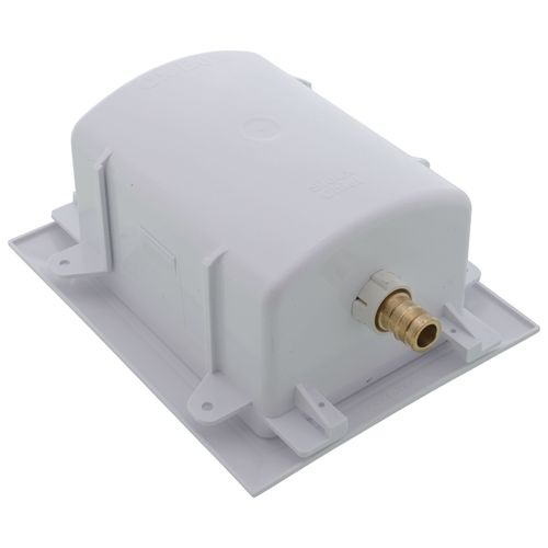 Main product image of OxBox Ice Maker Outlet Box w/ Water Hammer Arrestor - 1/2" F1960 PEX Expansion Connection (Lead Free)