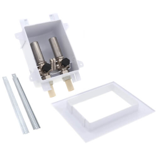 Ox Box Lavatory Outlet Box w/ Mini-Rester Water Hammer Arrester - 1/2" Male CPVC (Lead Free)