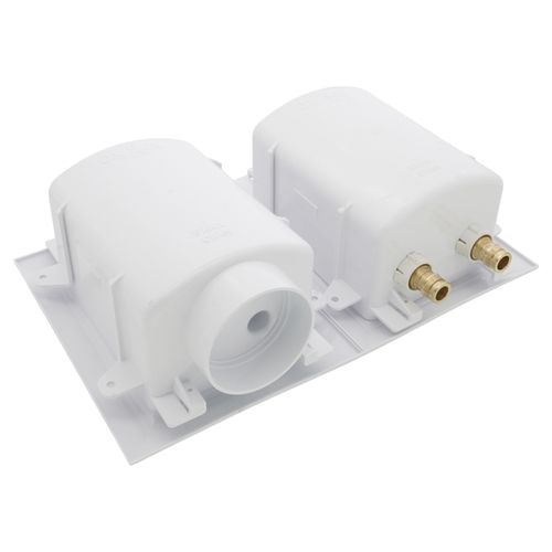 Main product image of OxBox Washing Machine Outlet Box w/ Mini-Rester Water Hammer Arresters Standard Pack - 1/2" Expansion PEX (No Lead)