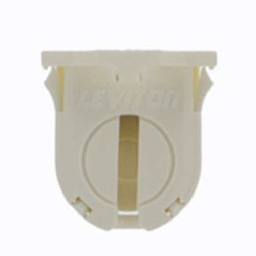 Main product image of Fluorescent Lampholder, Dedicated T8, 16mm Lamp Center, Small Bi-pin, w/ Post Mounted (White)