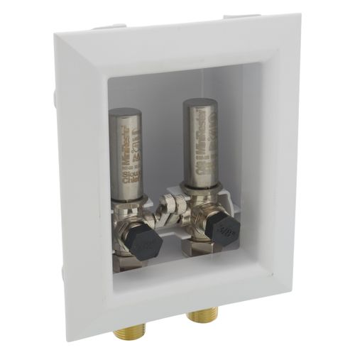 Main product image of OxBox Lavatory Outlet Box w/ Mini-Rester Water Hammer Arrester - 1/2" MIP/Female Sweat (Lead Free)