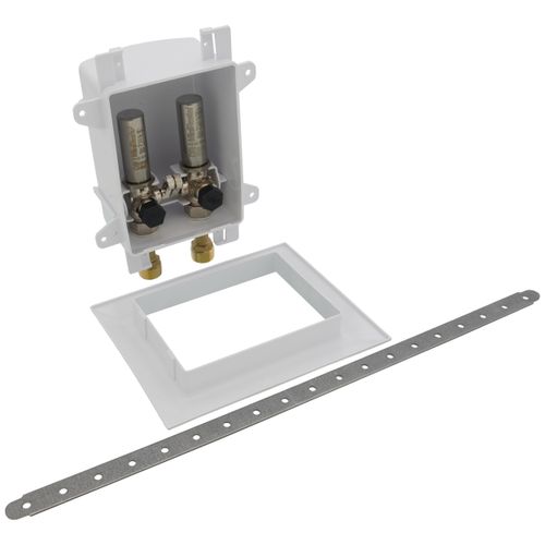 Main product image of OxBox Lavatory Outlet Box w/ Mini-Rester Water Hammer Arrester - 1/2" MIP/Female Sweat (Lead Free)