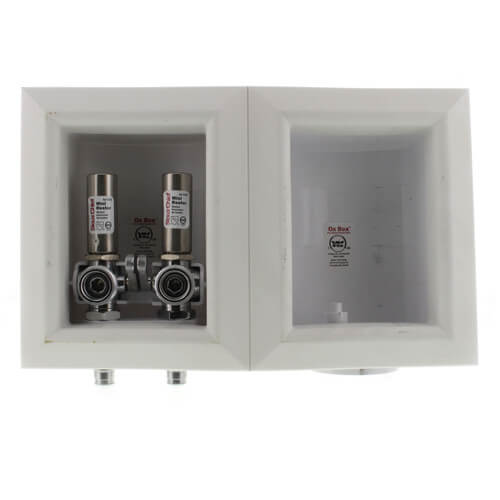 696RG2313WF Sioux Chief 696RG2313WF FireRated OxBox Washing Machine Outlet Box w/ Mini