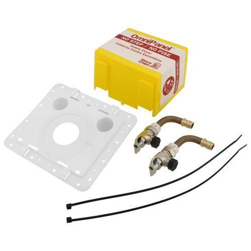 Main product image of OmniPanel Dual Valve Access Panel (1/2" F1960 PEX Inlet and 3/8" OD Compression Outlet)