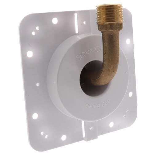 Main product image of 1/2" MIP/Female Sweat Inlet x 3/8" Compression ProPlate Single Valve Outlet Panel